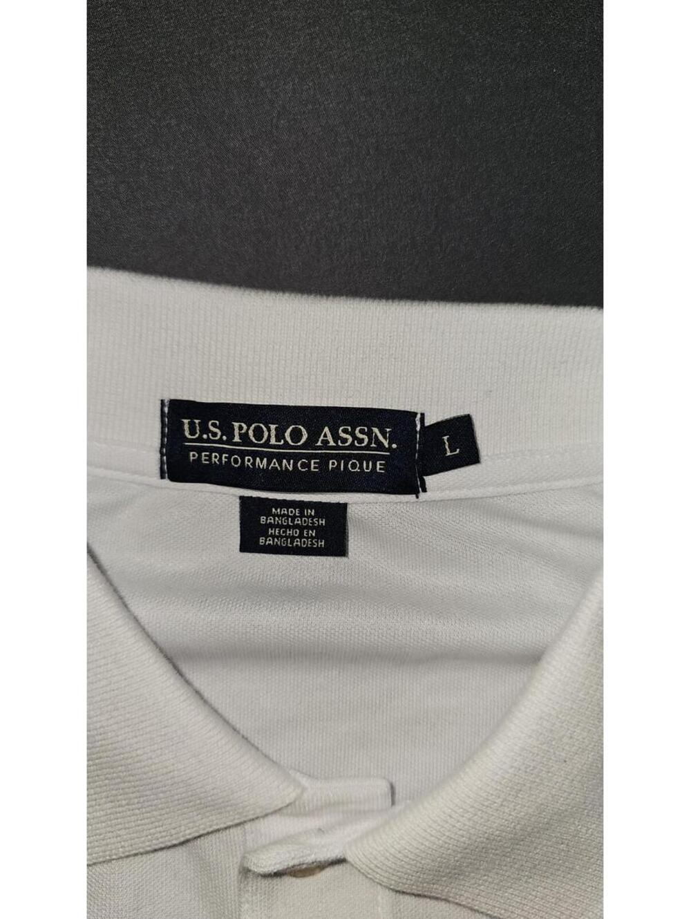 Polo Ralph Lauren Short Sleeve Polo Shirt Men’s Size L White NWT - Picture 3 of 4